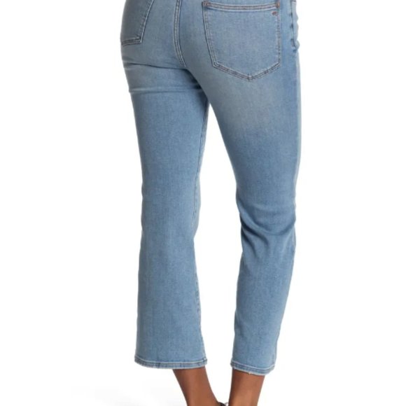 Madewell Cali Denim Button Fly High-rise Jeans - Picture 2 of 5